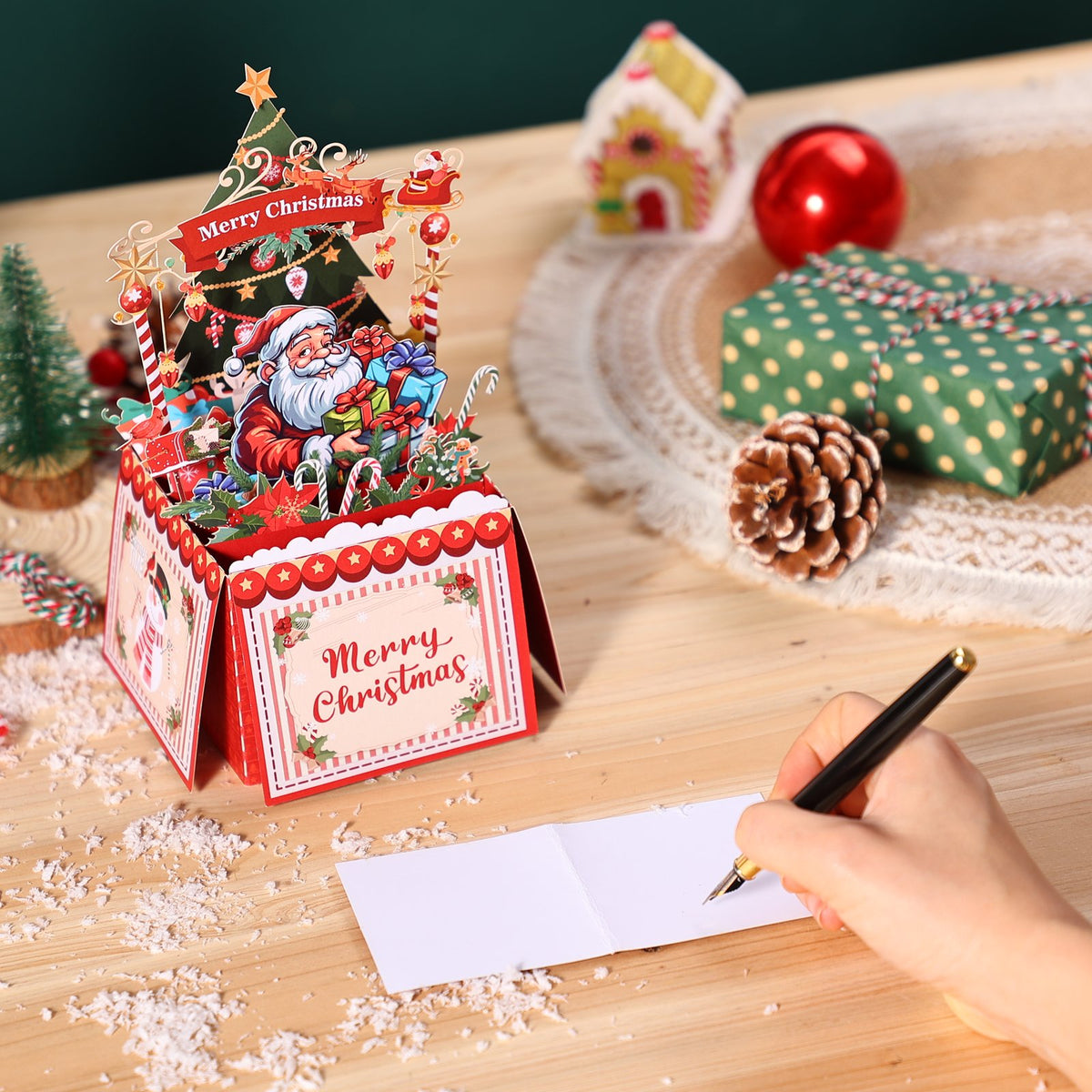 Santa Claus Box Card
