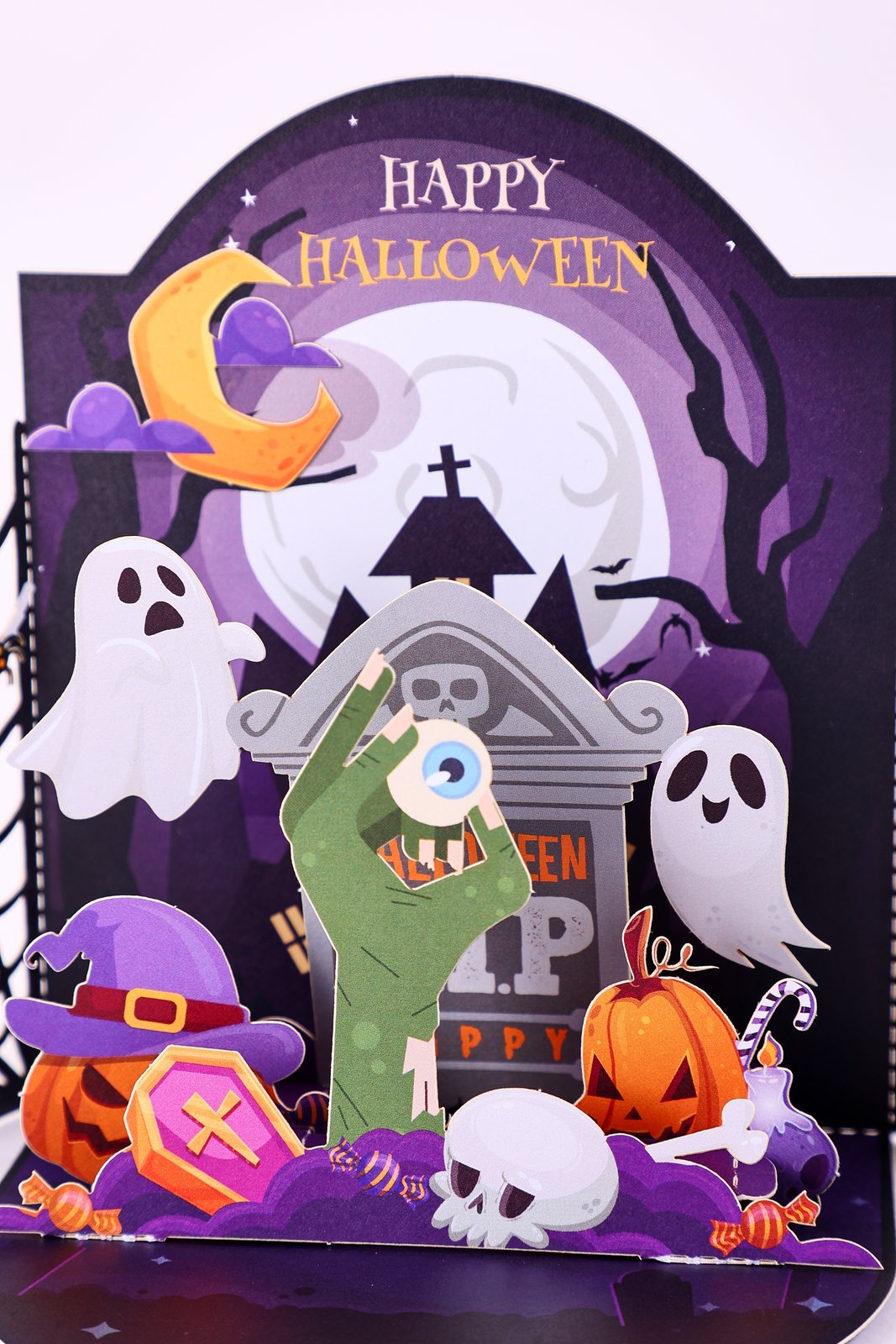 Halloween Triple Door Card