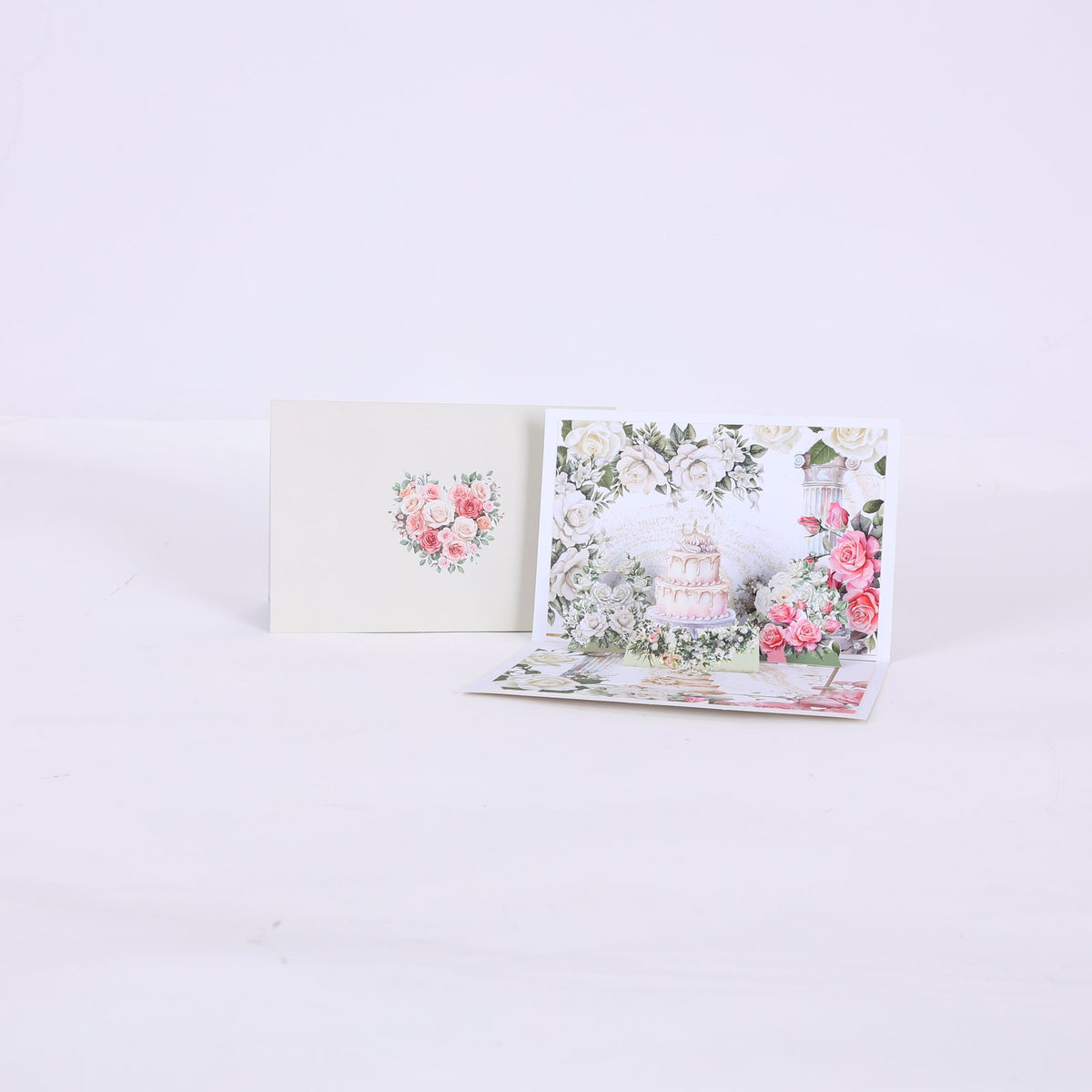 Wedding 90° 3D Pop Up Card