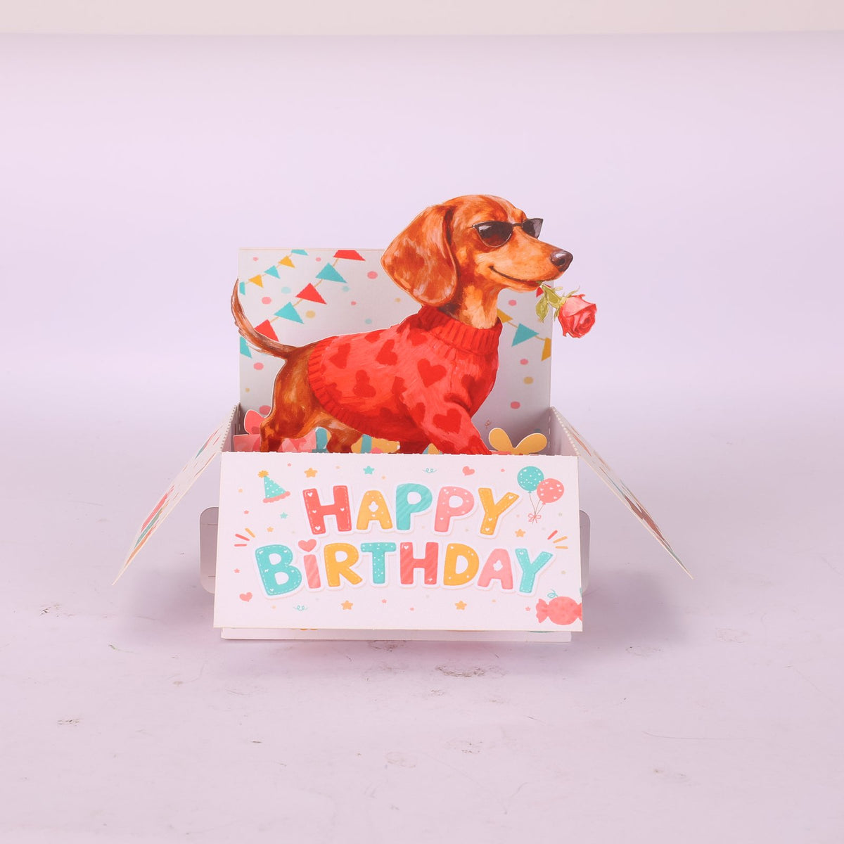 Birthday Dog Box Card