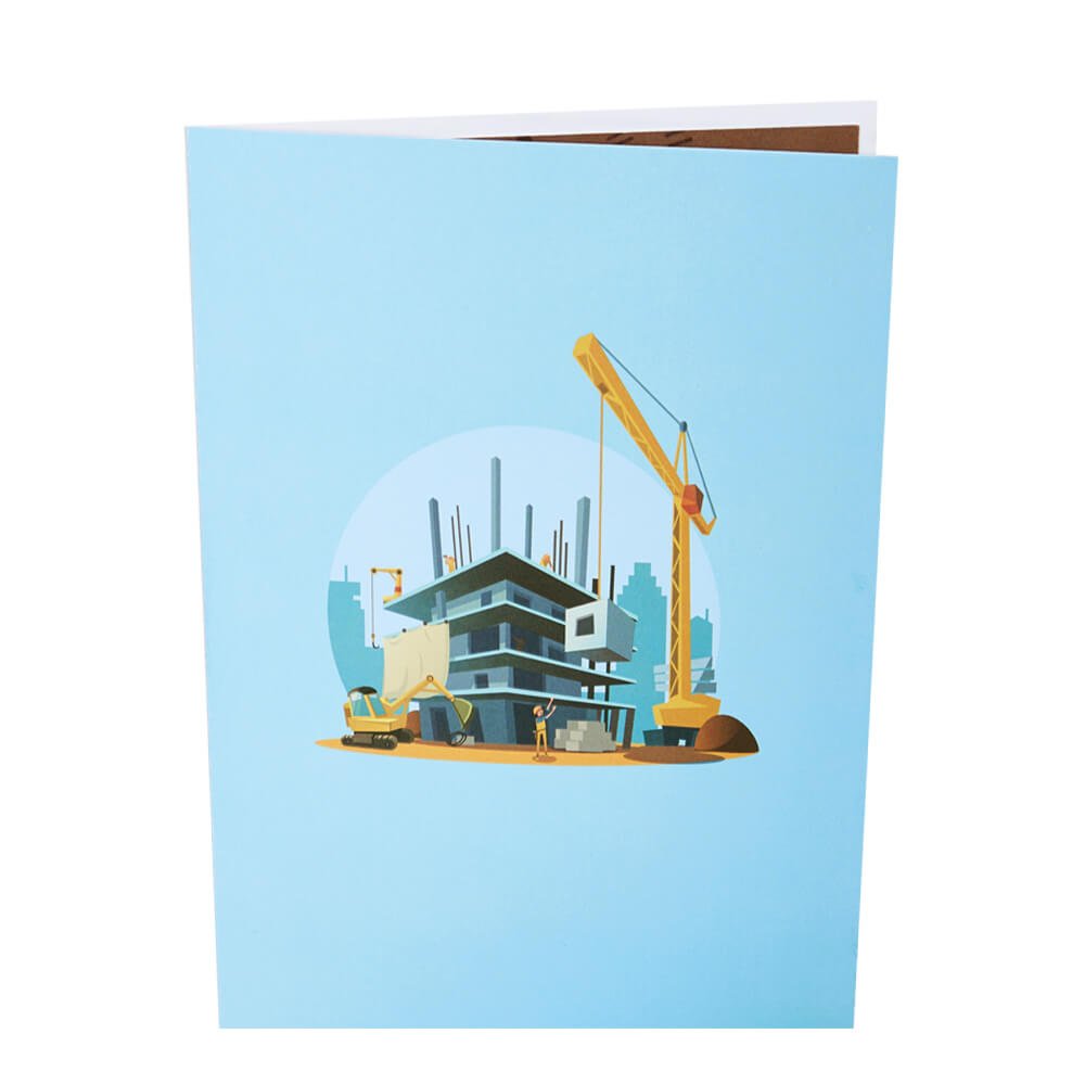 Vehicles 3D Pop Up Card