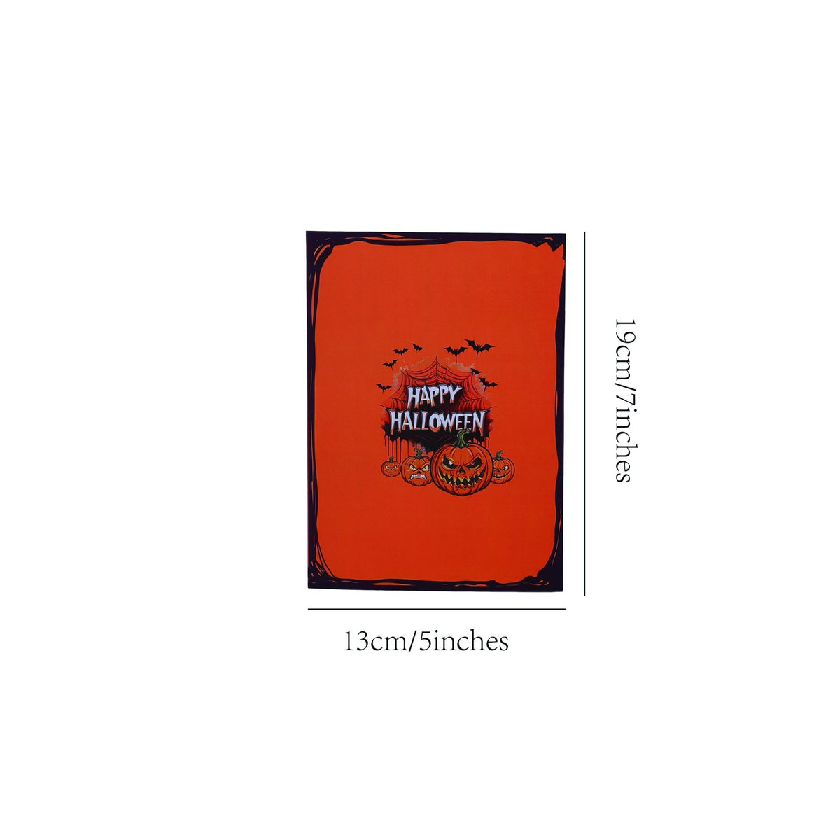 Halloween 180° 3D Pop Up Card