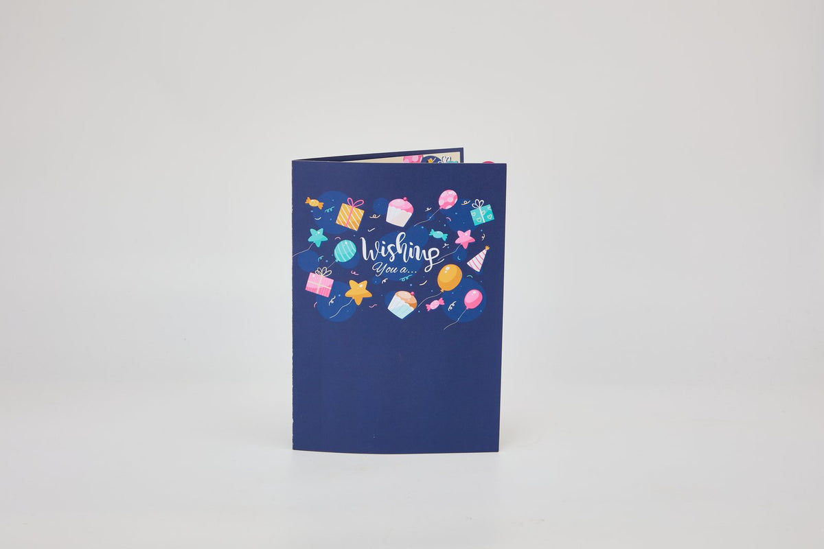 Happy Birthday Candle 3D Pop Up Card
