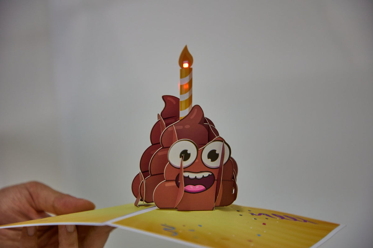 LED Lights & Music Fun Birthday 3D Pop Up Card