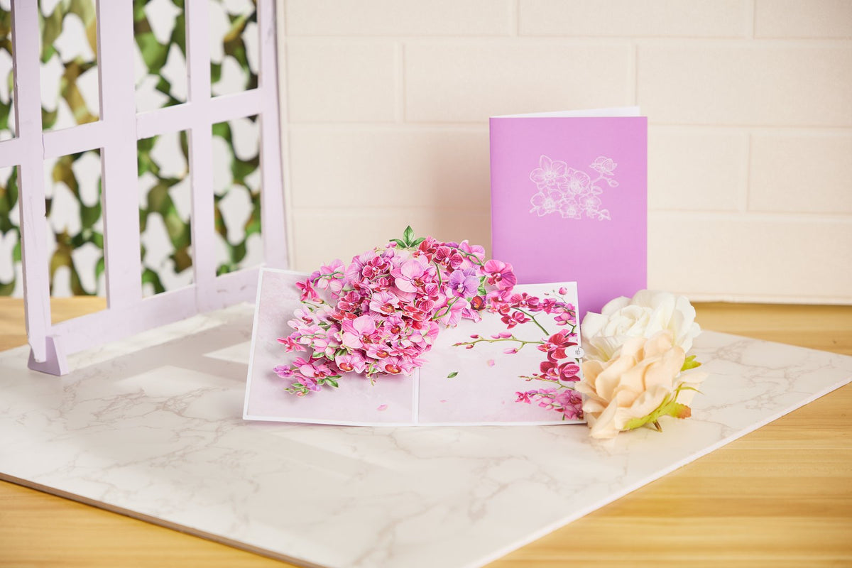 Orchid Greeting Card