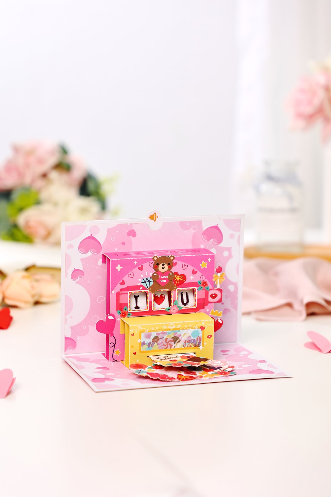 Valentine Game Console Pop Up Card