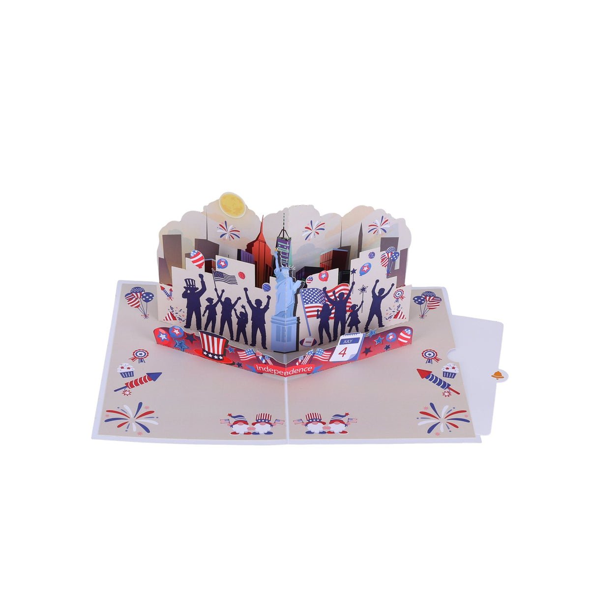 Independence Day 3D Pop Up Card