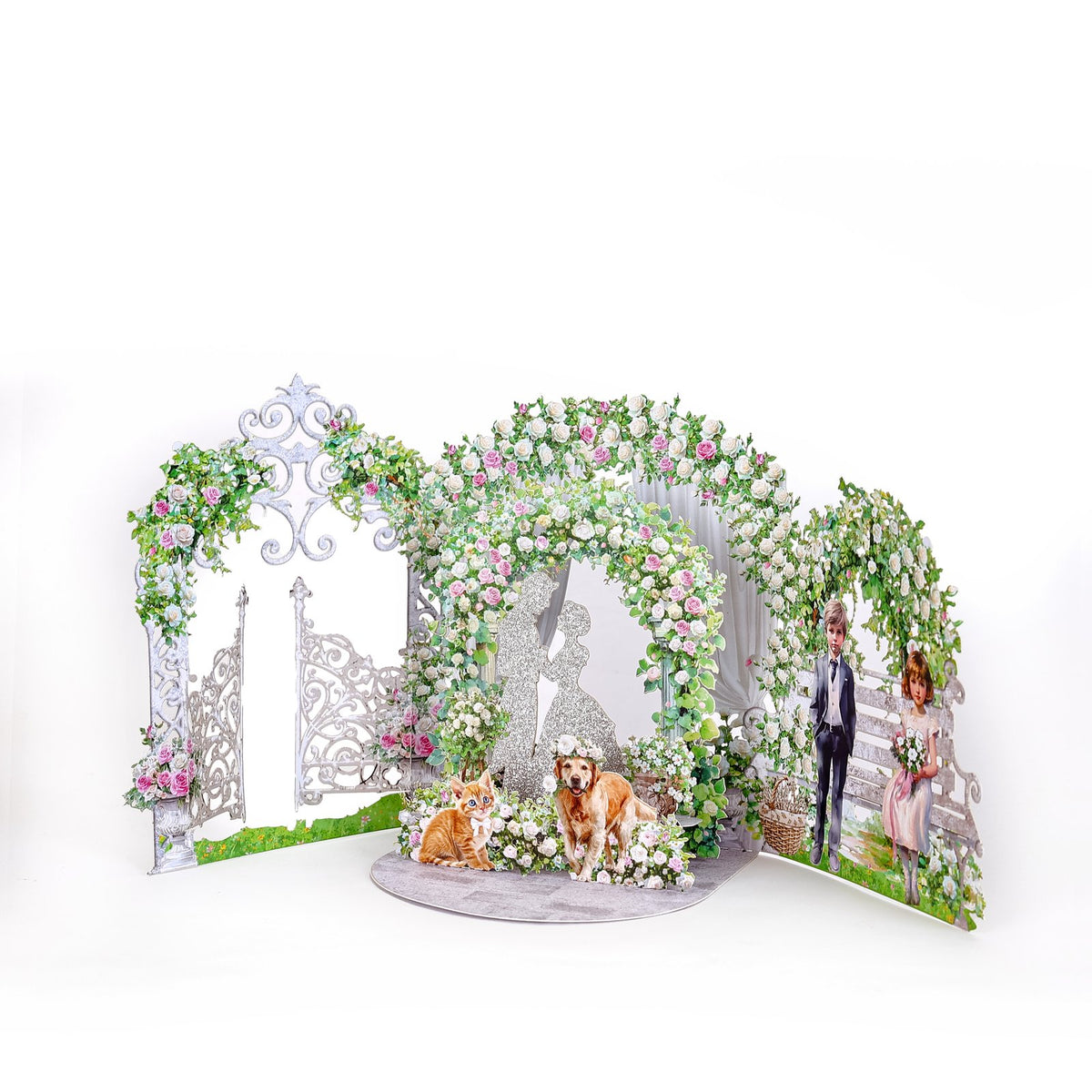 Wedding Live Double Door 3D Pop Up Card