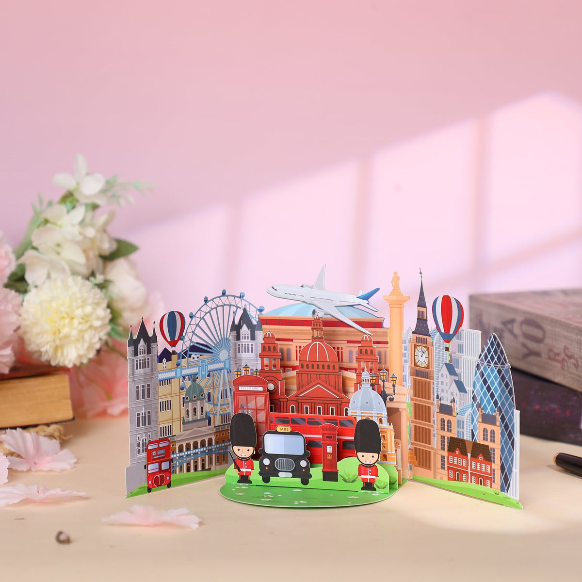 London Landmarks 3D Pop Up Card