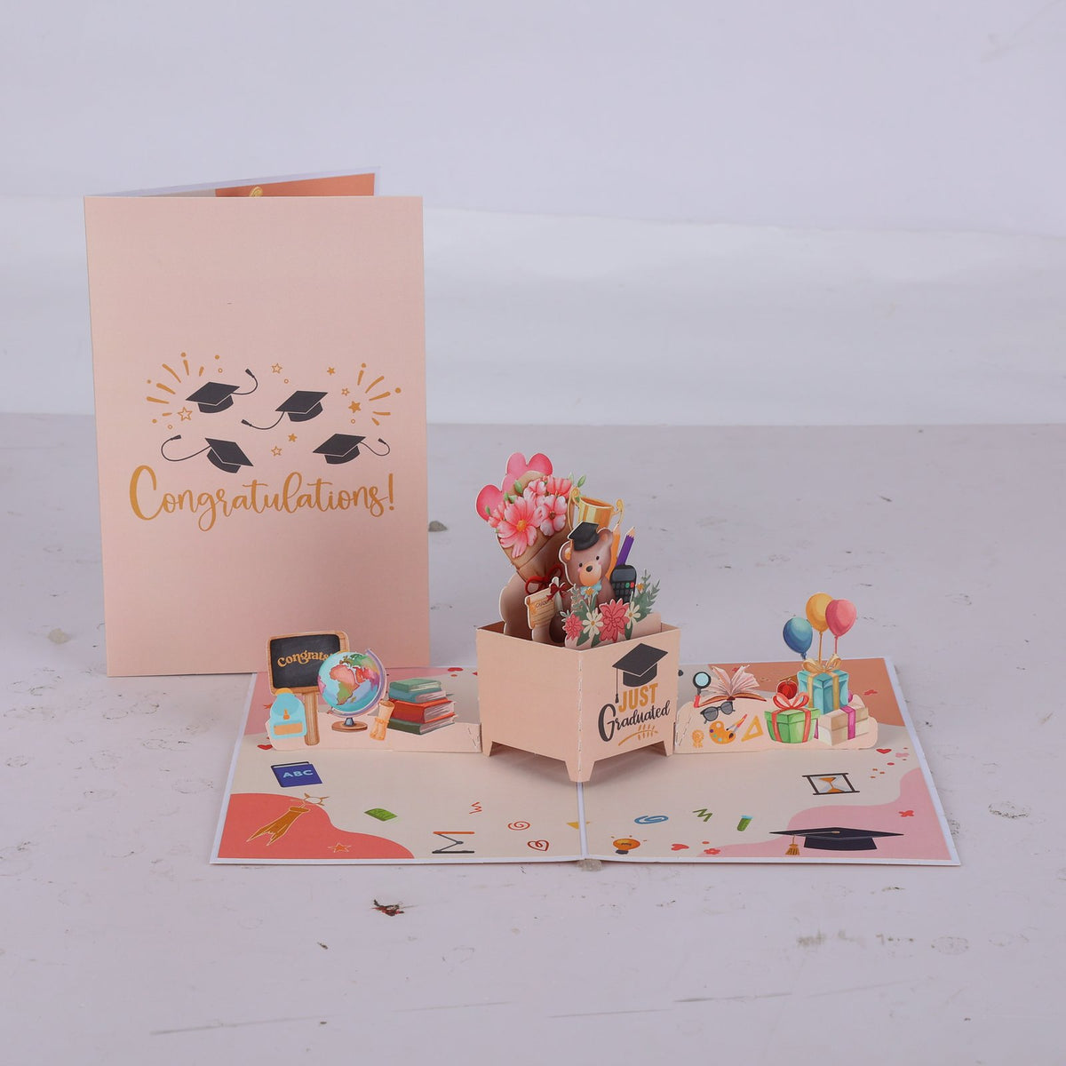 Graduation Season 90° 3D Pop Up Card