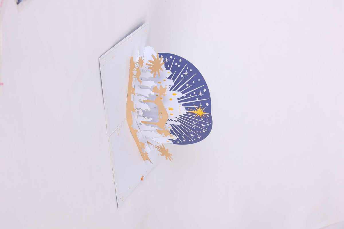 Nativity Silhouette Greeting Card