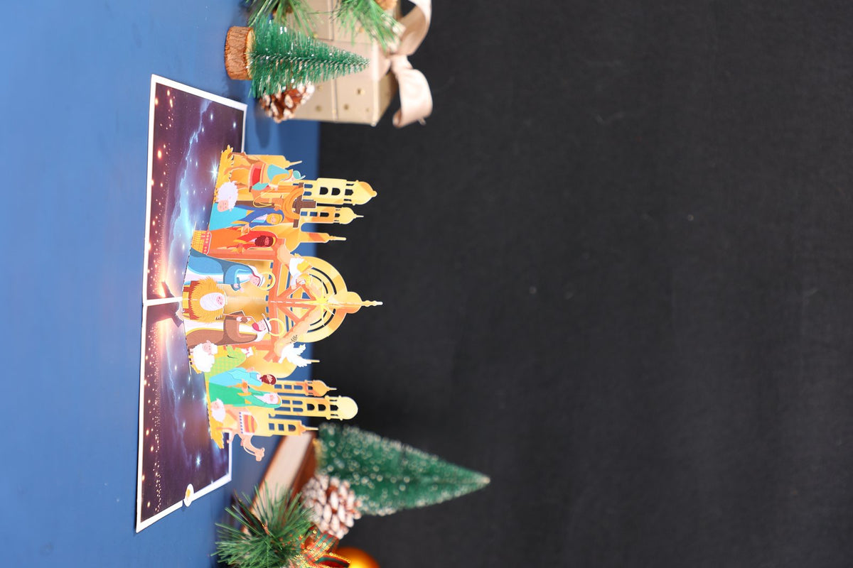 Dreamy Castle 3D Pop Up Card