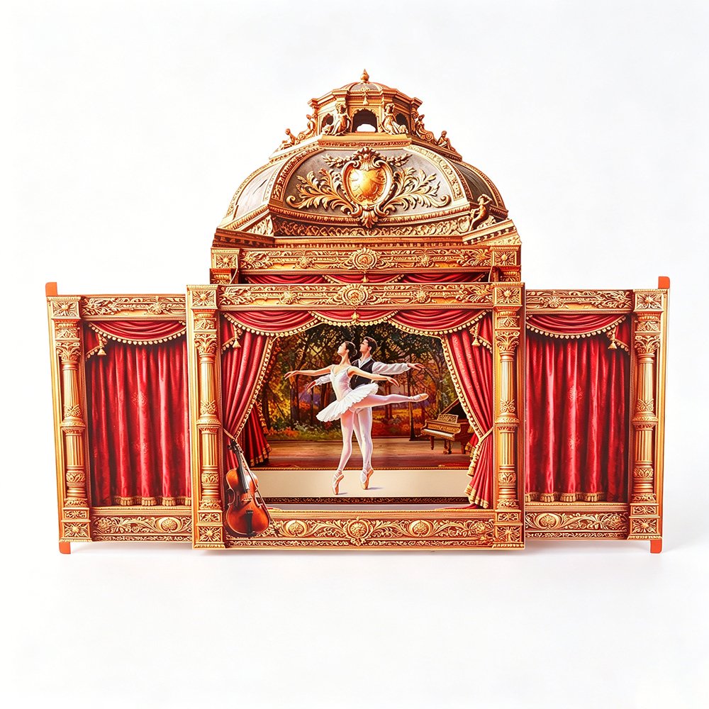 Ballet Theater Greeting Card
