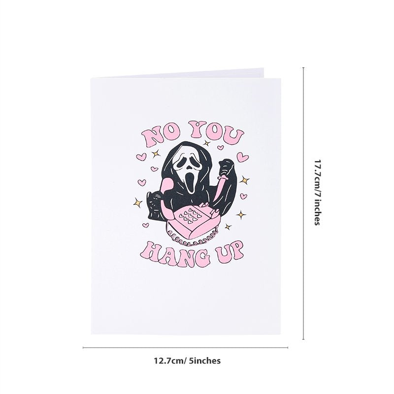 You Hang Up First Pop Up Card