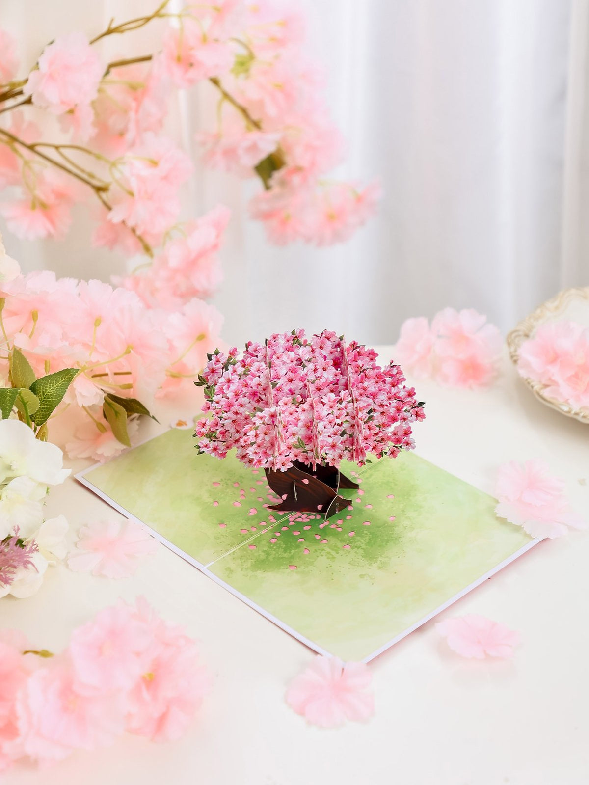 Cherry Blossom Tree 3D Pop Up Card
