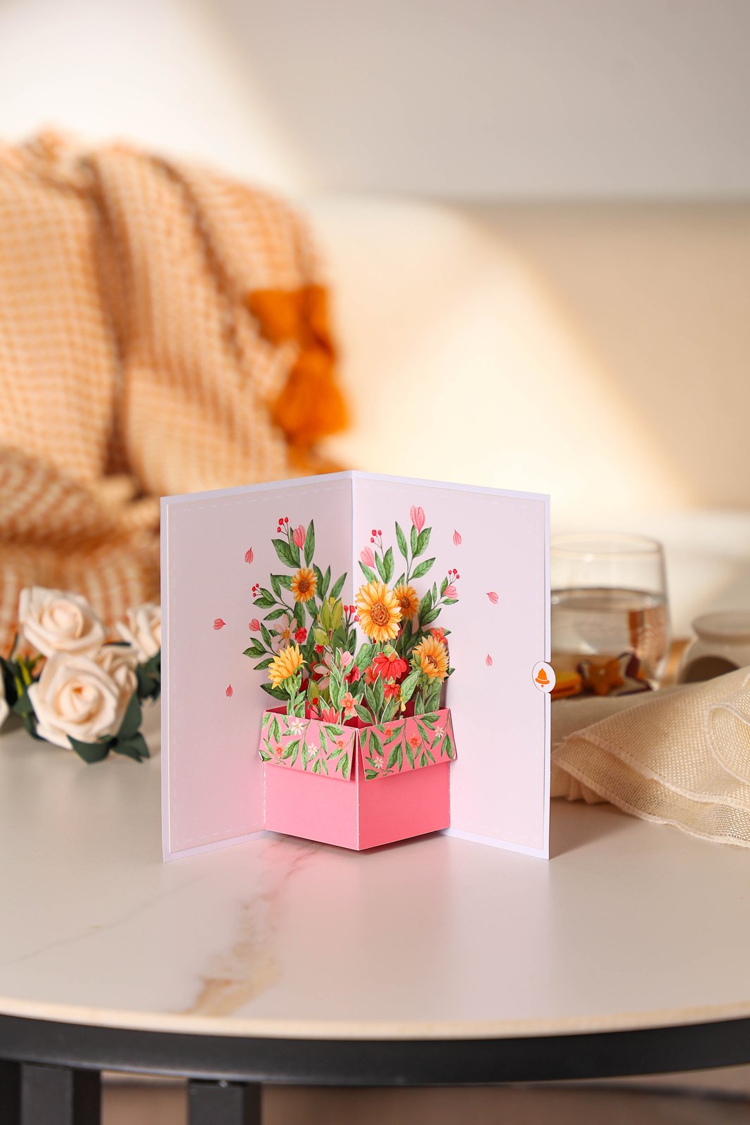 Inset Flower Box Card