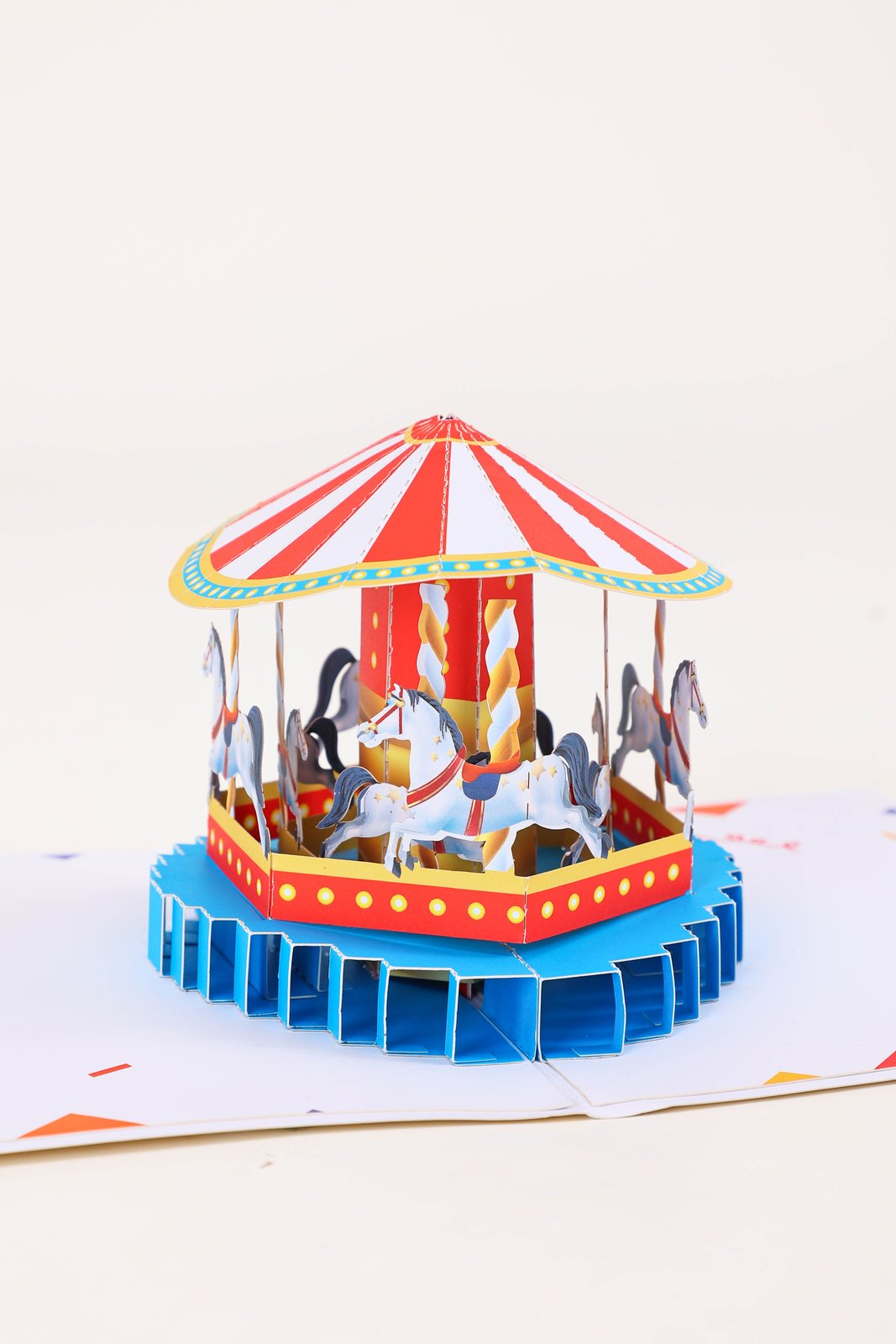 Carousel 3D Pop Up Card