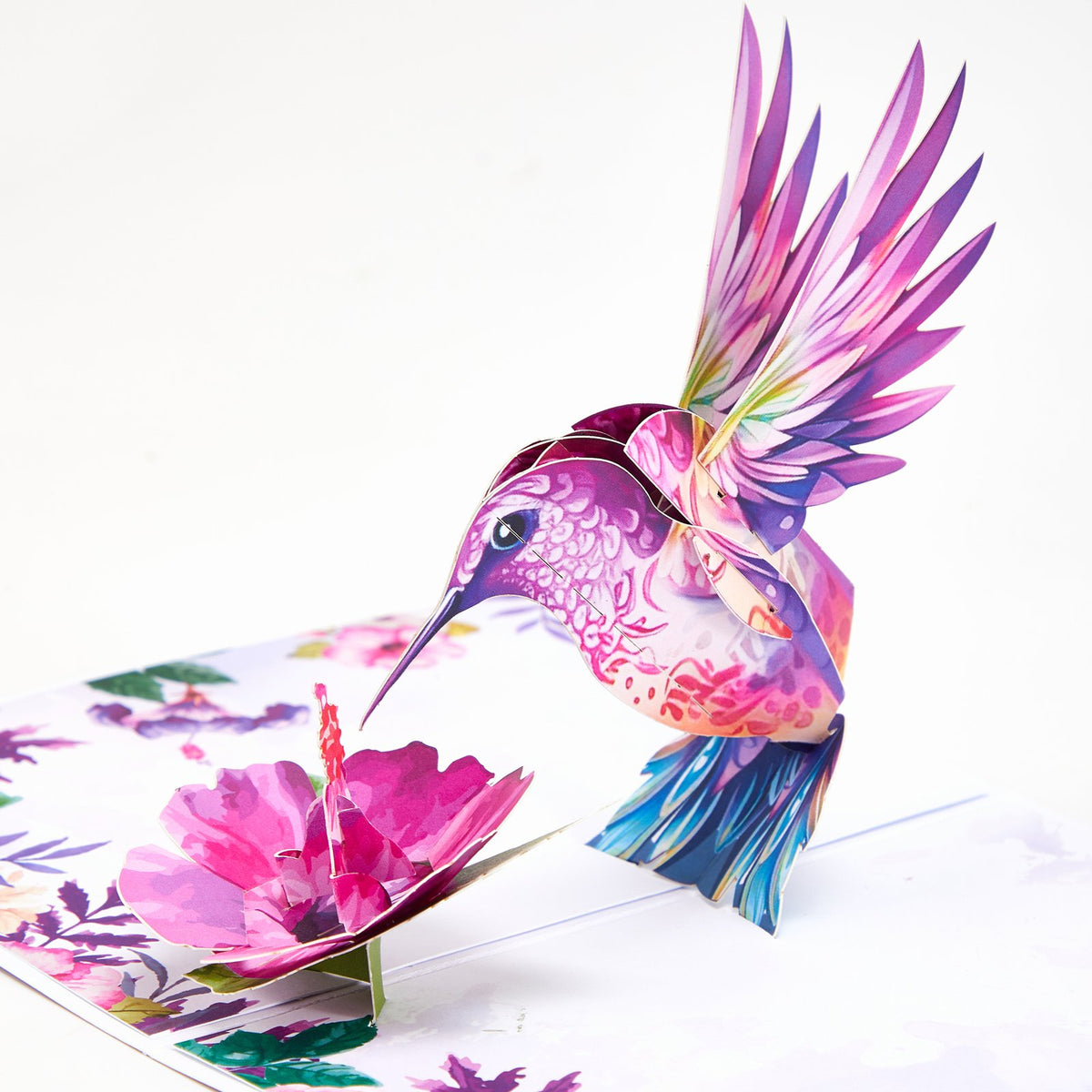 Hummingbird 3D Pop Up Card