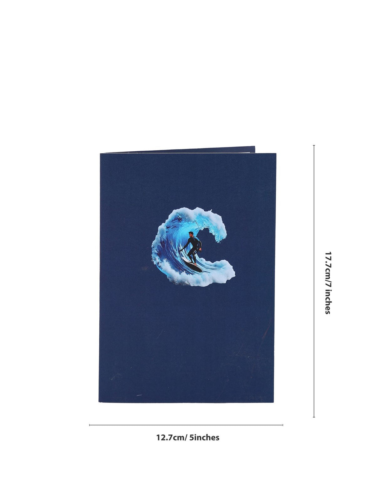 Seaside Surfing 3D Pop Up Card