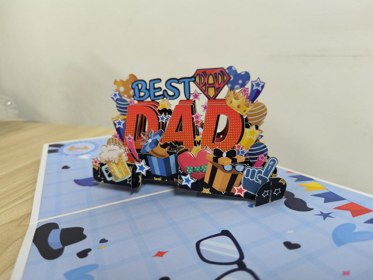 World's Best Dad Greeting Card