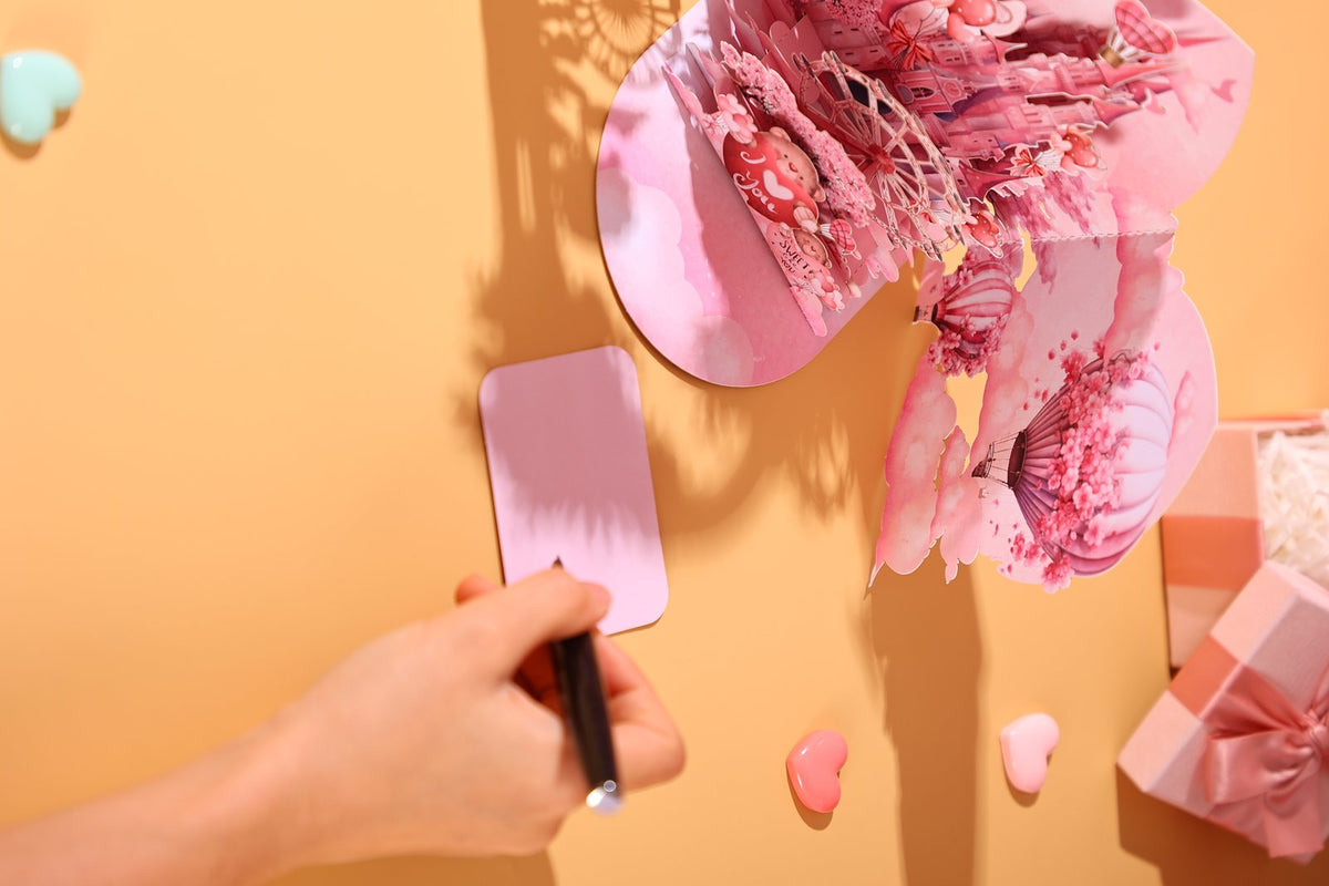 Valentine's Day Double Door Pop Up Card