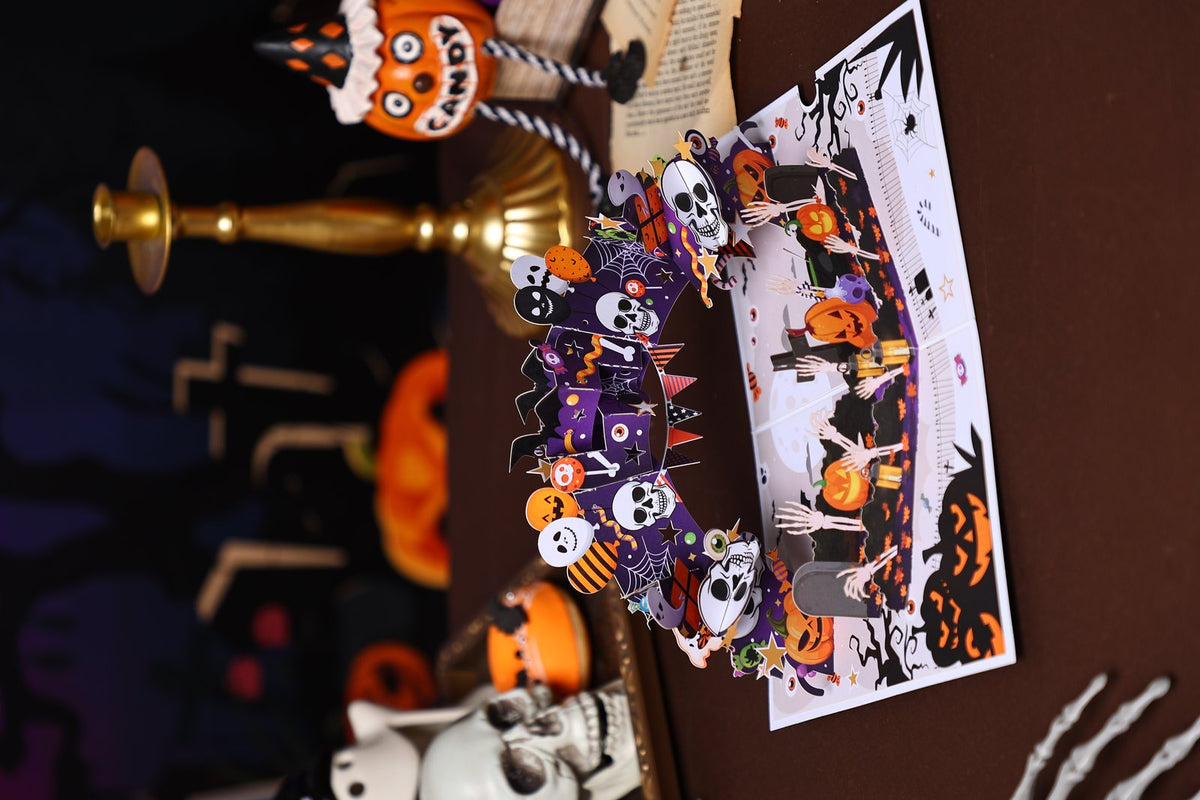 Halloween Skeleton Greeting Card