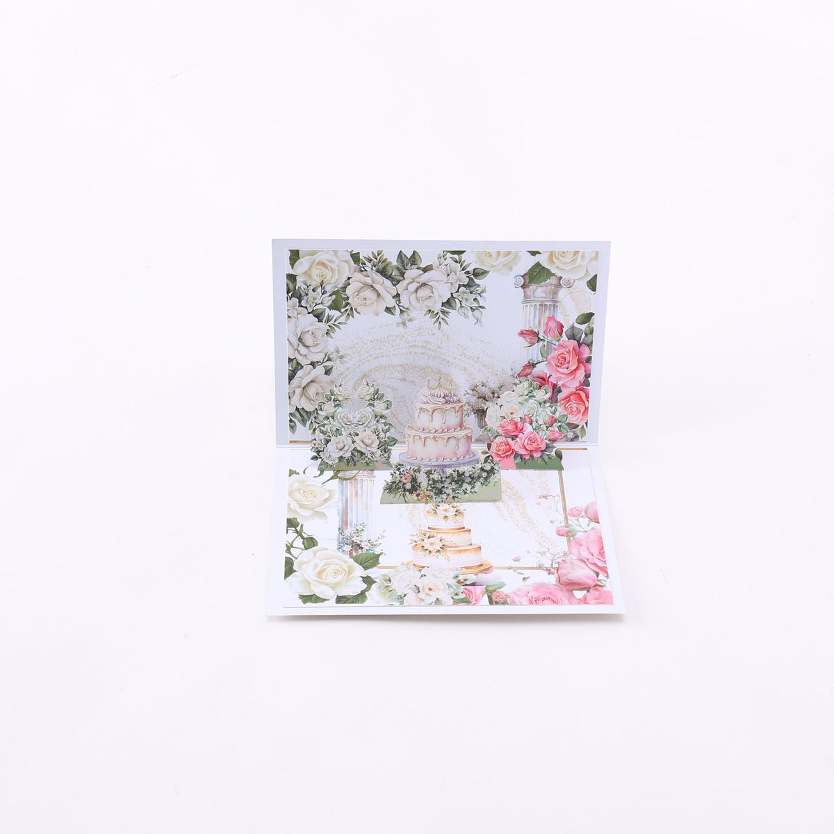 Wedding 90° 3D Pop Up Card