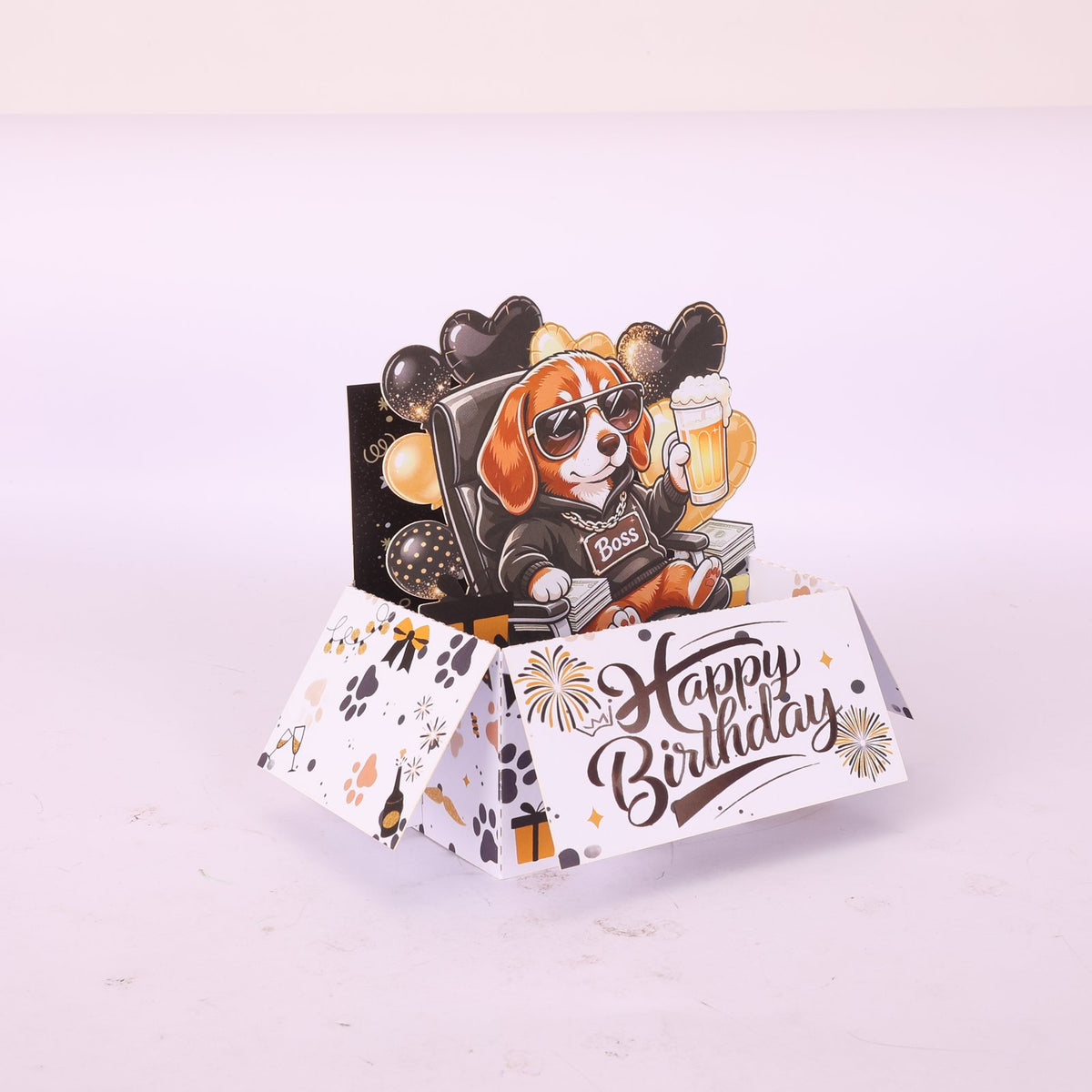 Dog Box Card
