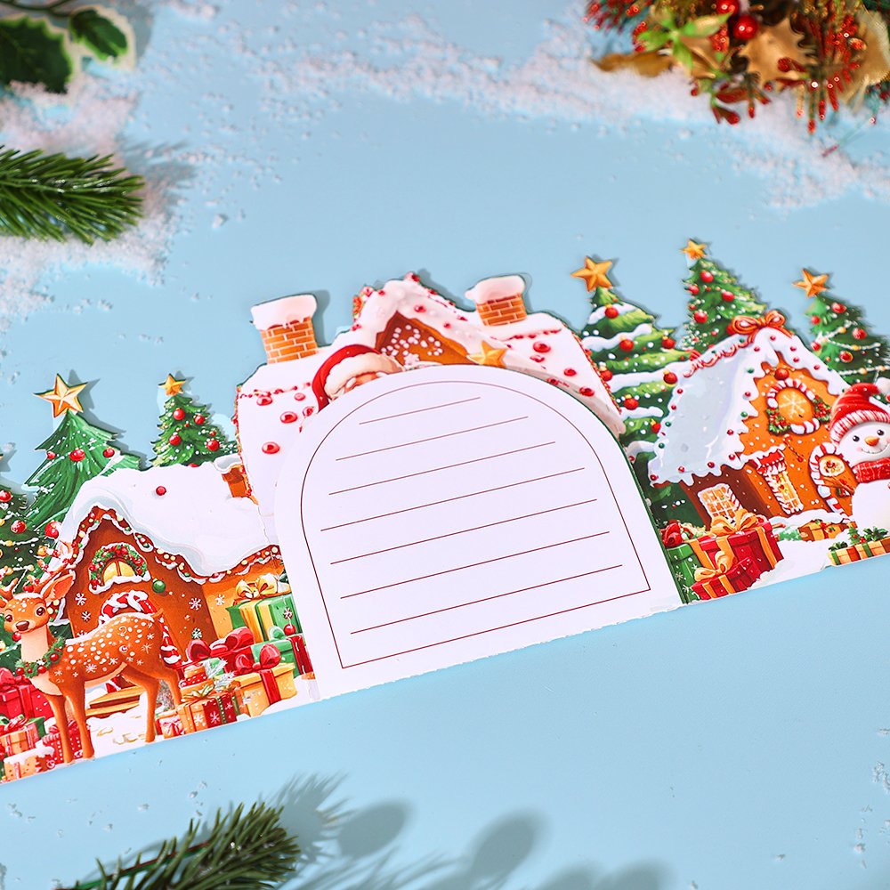Gingerbread House Message Greeting Card