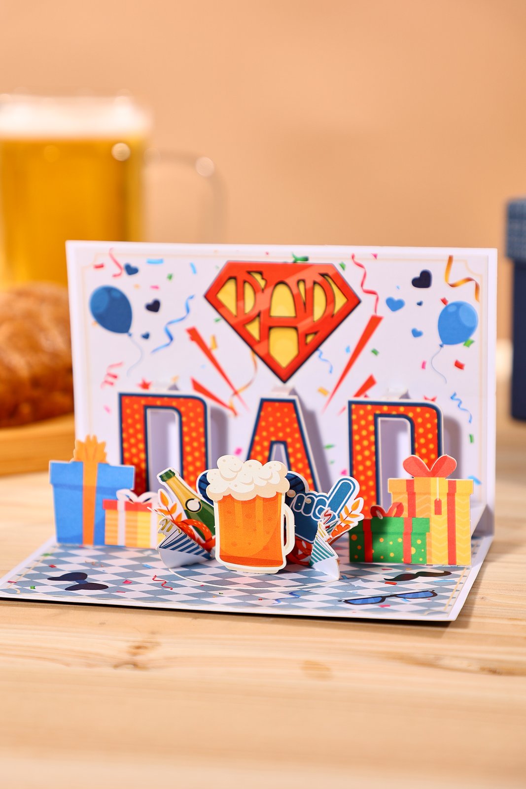 Super Dad Greeting Card