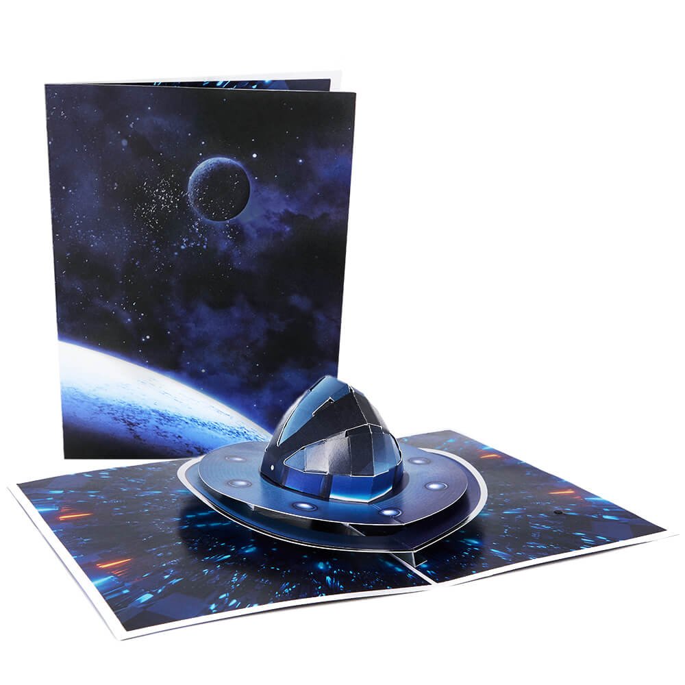 UFO Pop-Up Card