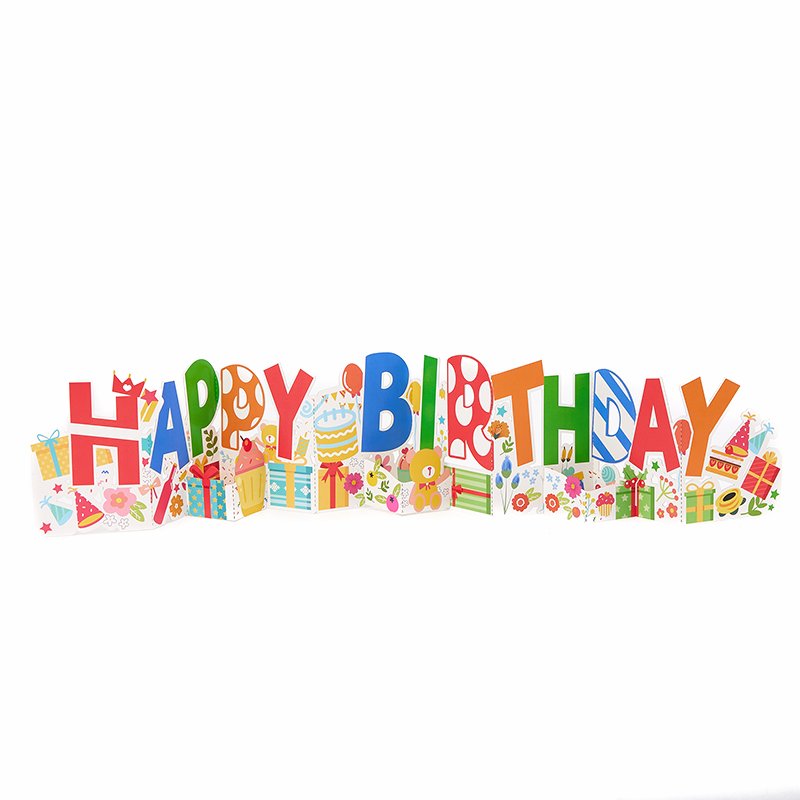 Birthday Pull-Out Banner