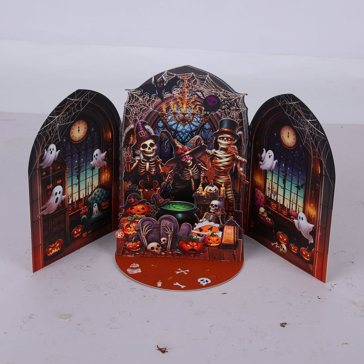 Halloween Double Door 3D Pop Up Card