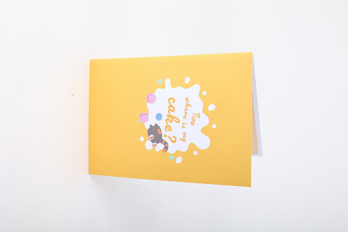 Cupcake 3D Pop Up Card