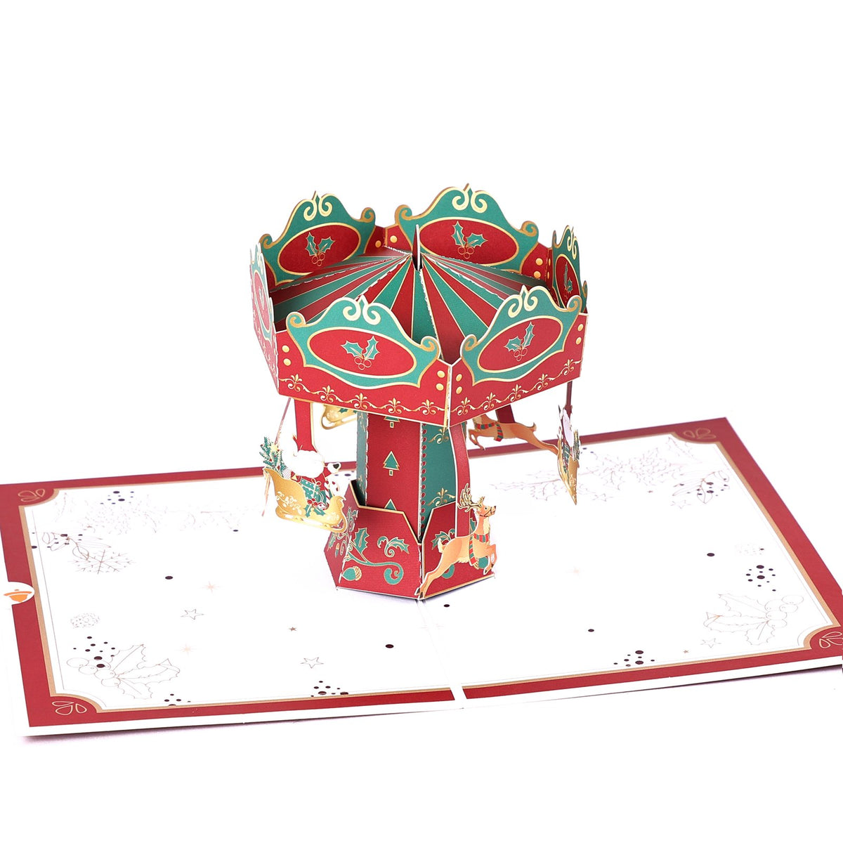 Christmas Spinning Greeting Card
