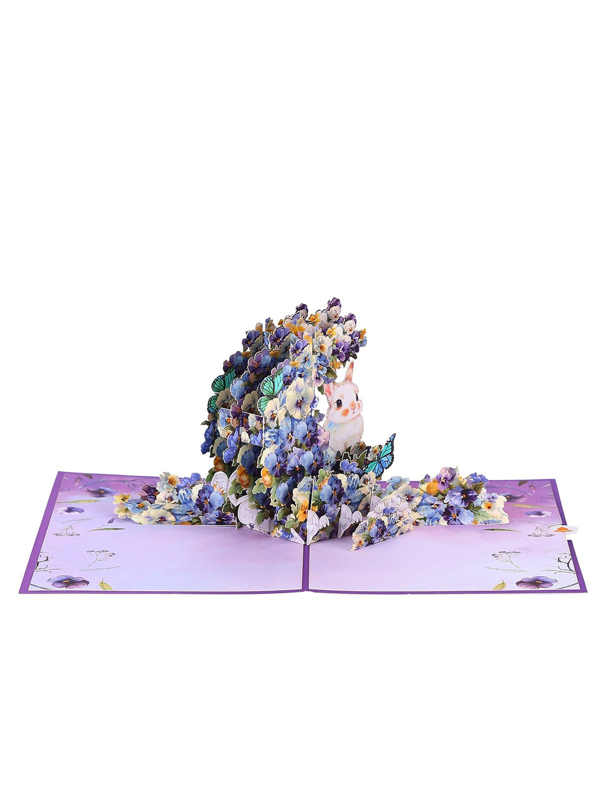 Moon Bunny Flip Pop Up Card