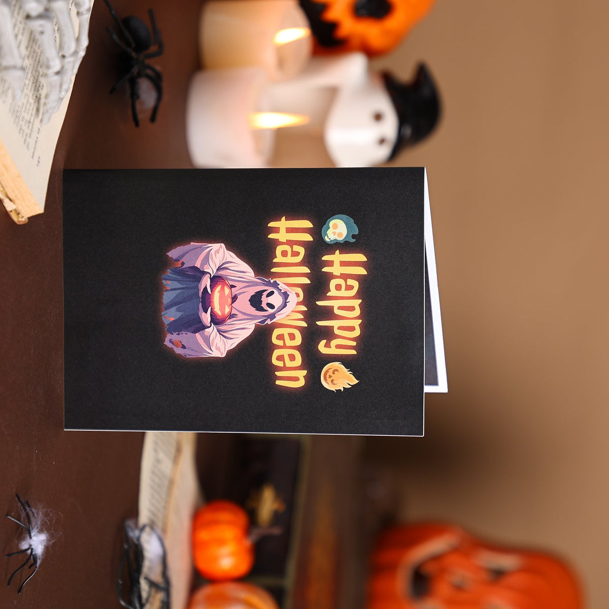 Halloween Ghost Greeting Card