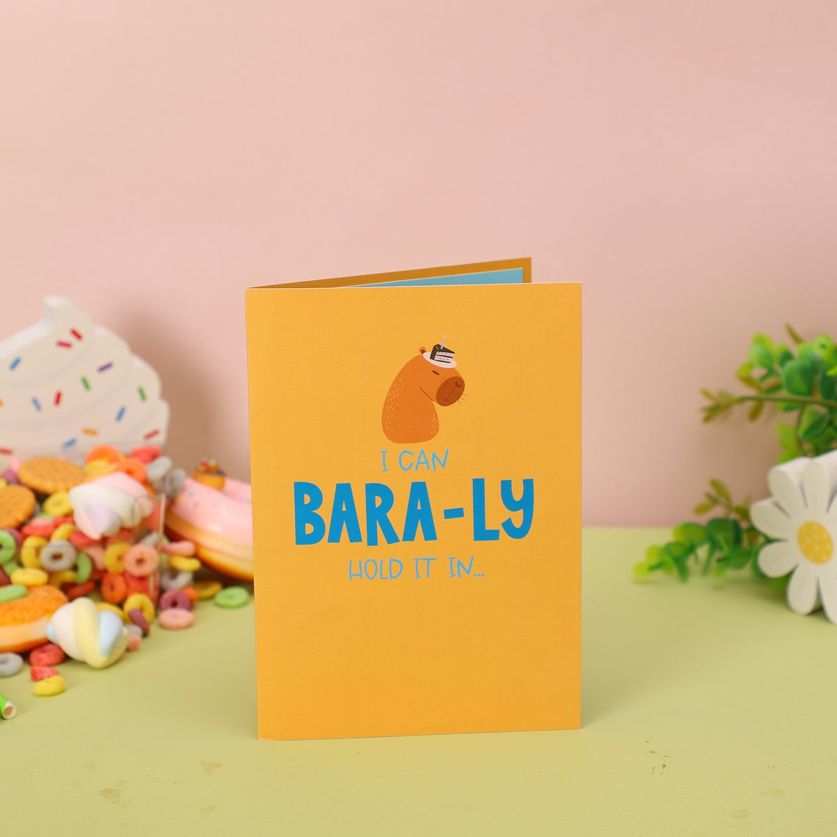 Capybara Greeting Card