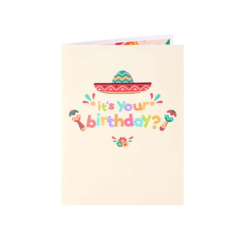 Taco Happy Birthday Greeting Card