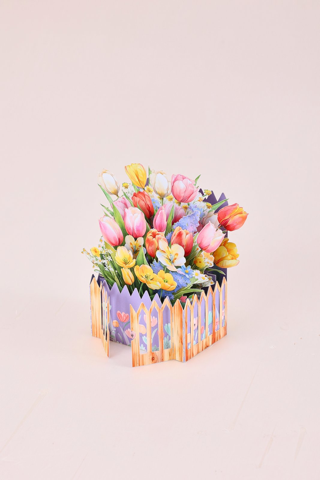 Heart Tulip Greeting Card