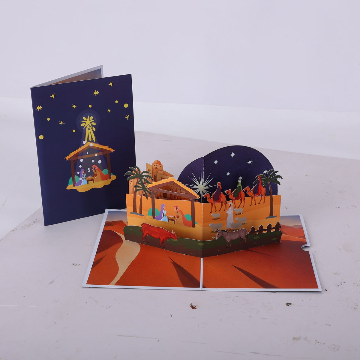 Nativity 3D Pop Up Card