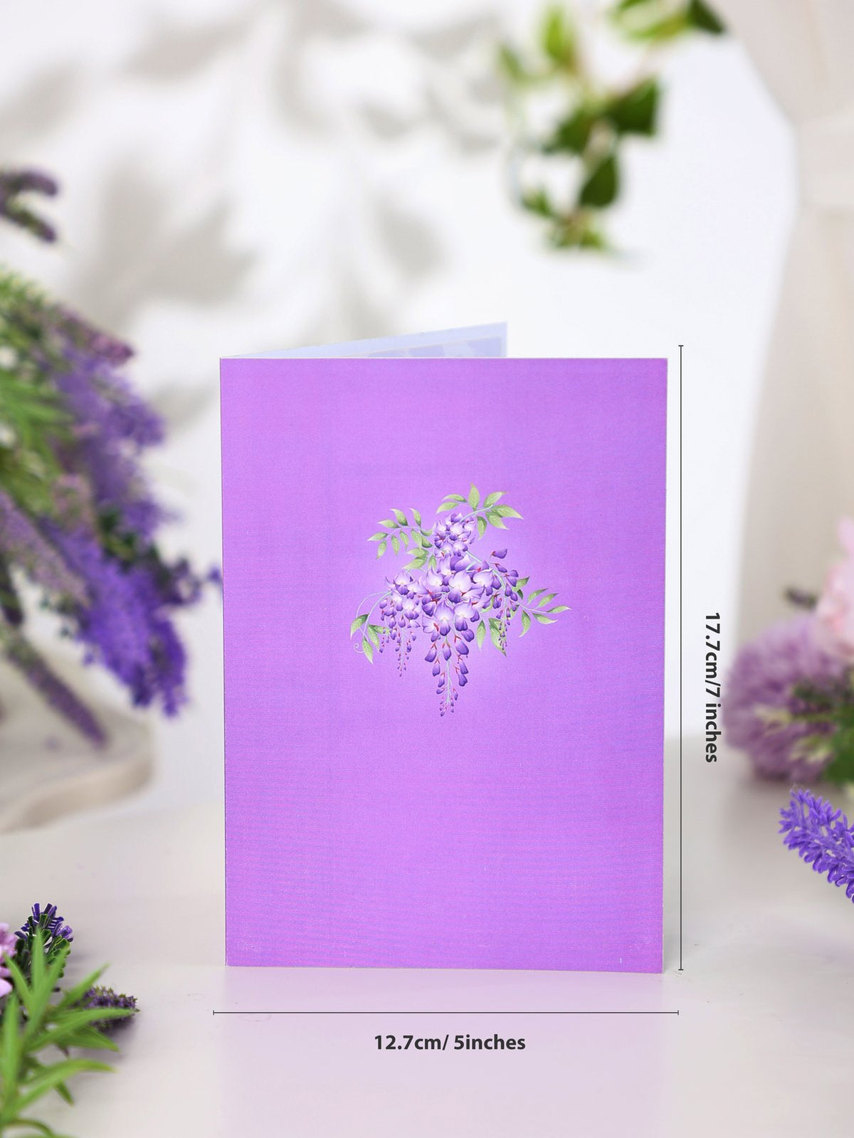 Wisteria Tree 3D Pop Up Card