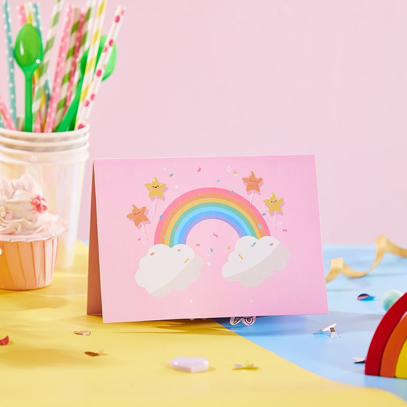Unicorn Birthday Pop Up Card