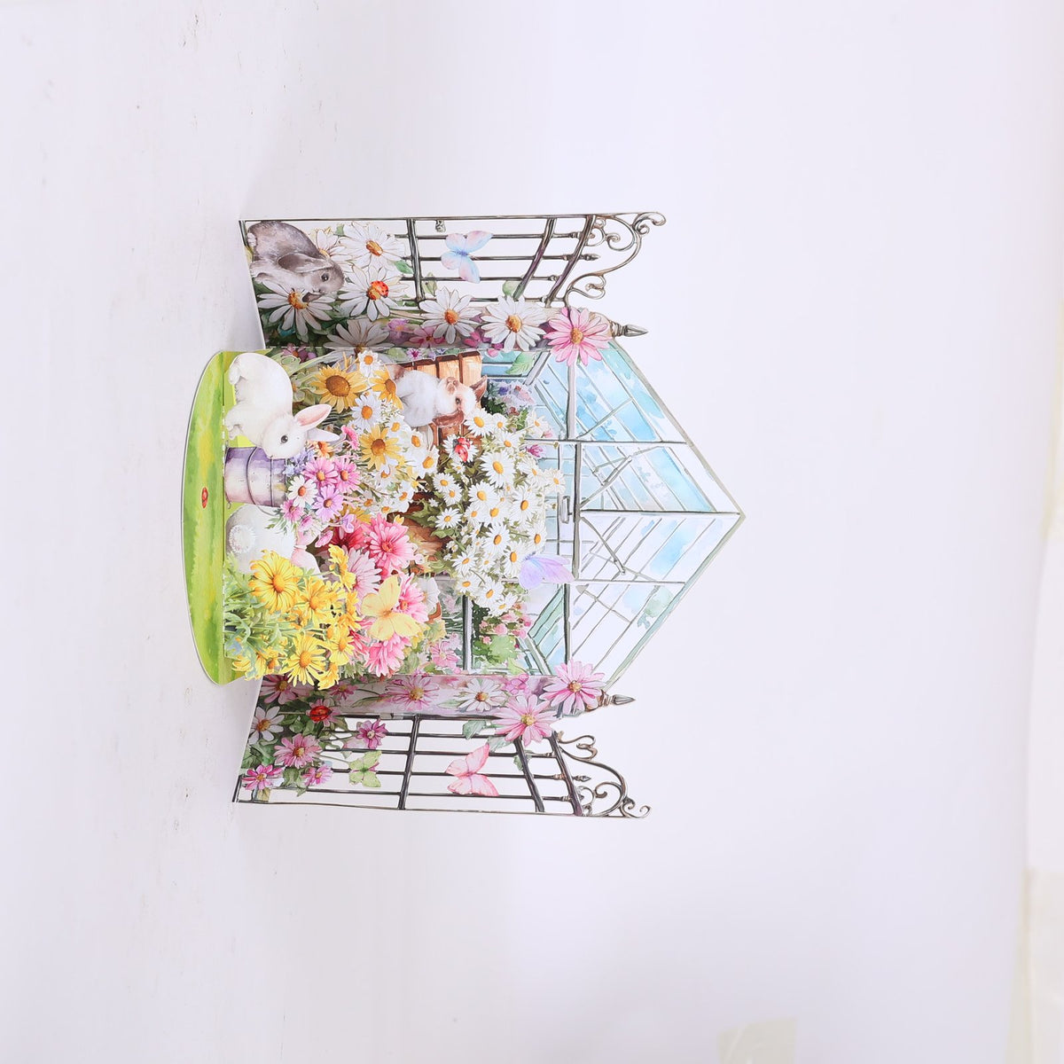 Flower Trellis Gazebo 3D Pop Up Card