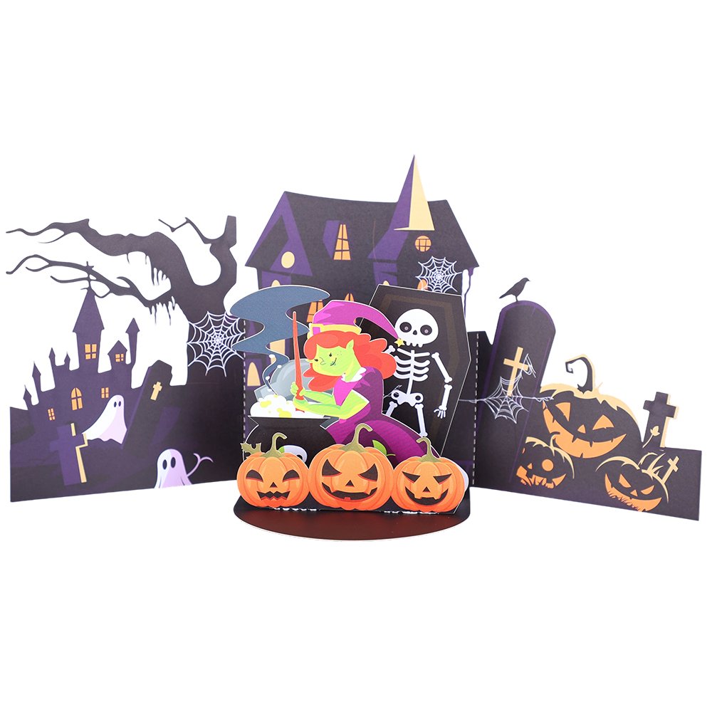 Halloween Double Door 3D Pop Up Card