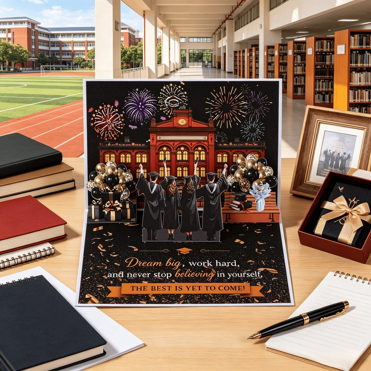 Happy Graduation 3D Pop Up Card