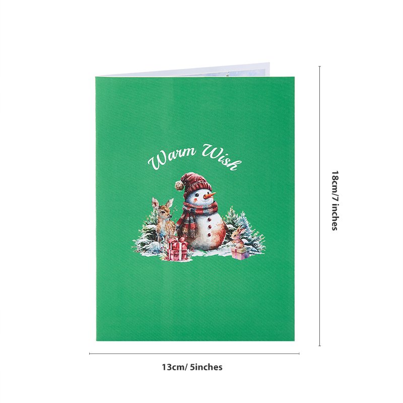 Christmas Tree Woods Greeting Card