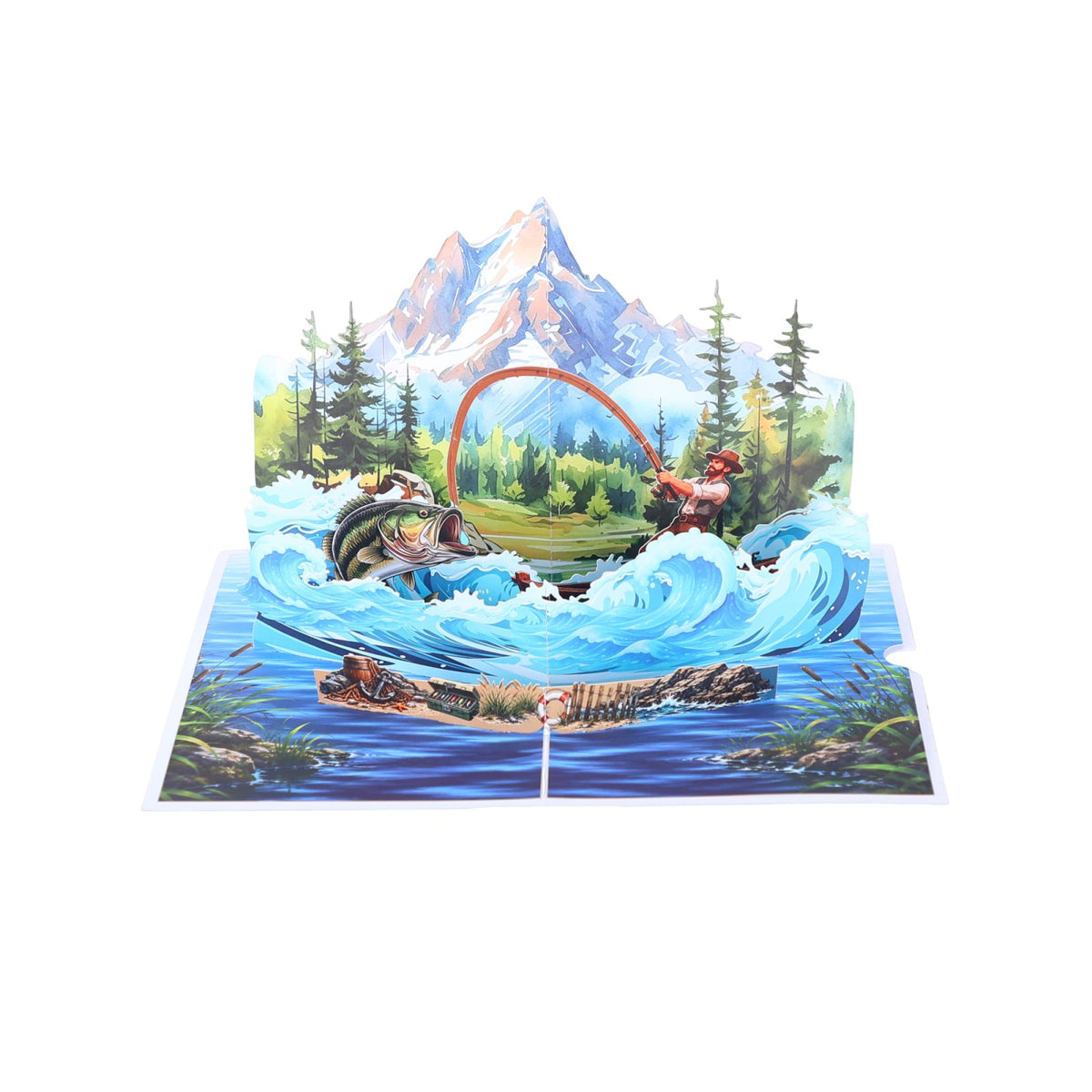 Sea 3D Pop Up Card