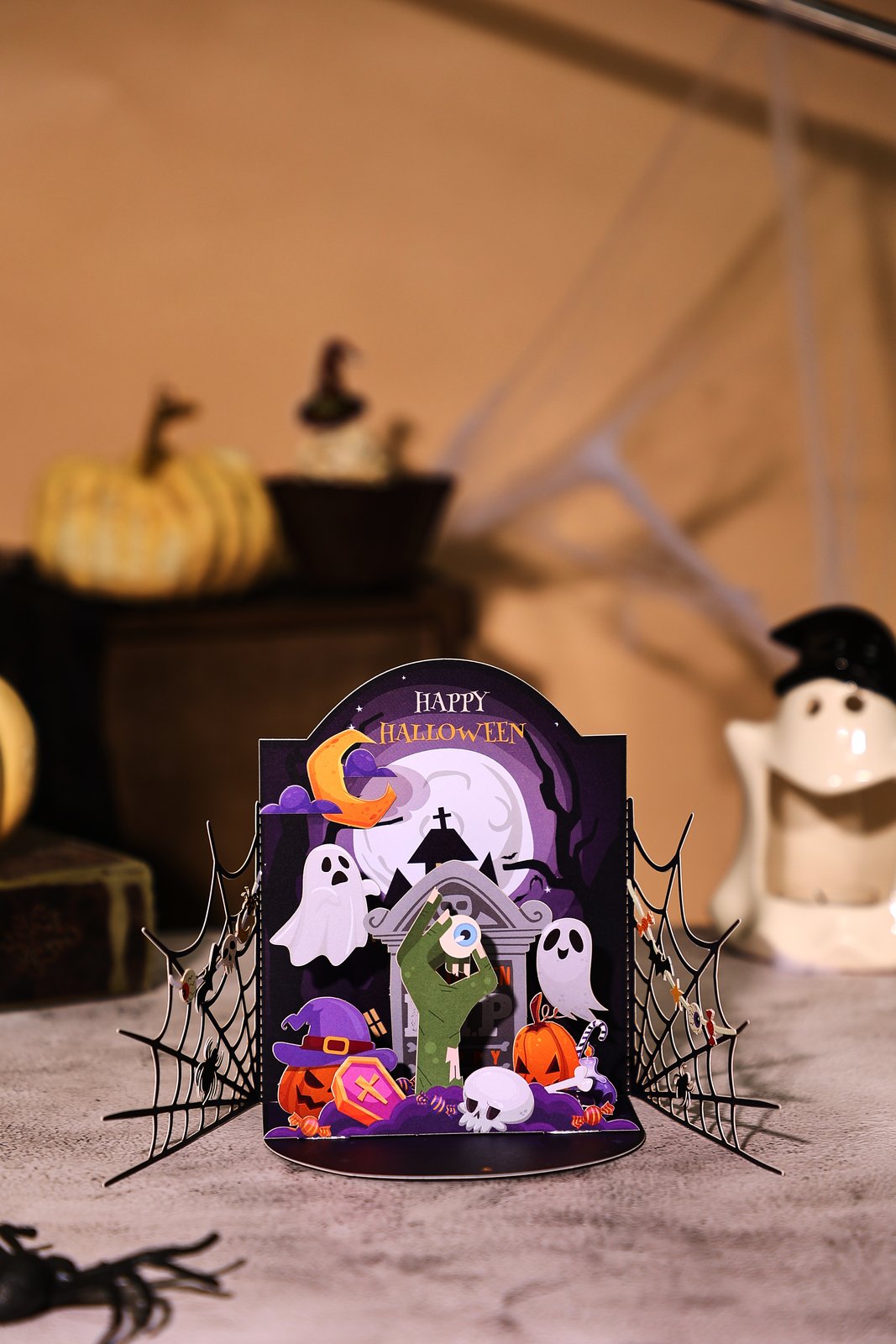 Halloween Triple Door Card