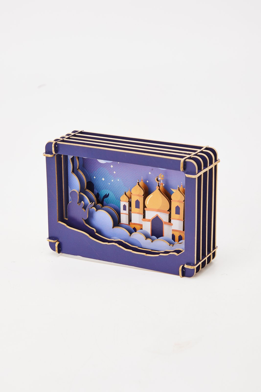 Muslim Hajj Pilgrimage 3D Art Pop Up Card